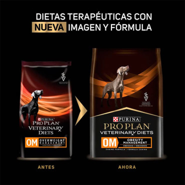 PRO PLAN VETERINARY DIETS OM OBESIDAD FÓRMULA CANINA