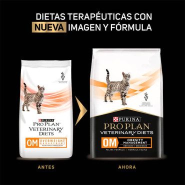PRO PLAN VETERINARY DIETS OM OBESIDAD FÓRMULA FELINA