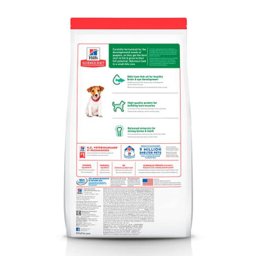 HILL&acute;S SCIENCE DIET PUPPY SMALL BITES CHICKEN & BARLEY RECIPE