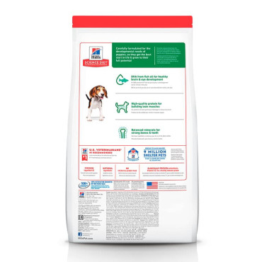 HILL´S SCIENCE DIET PUPPY CHICKEN MEAL & BARLEY RECIPE