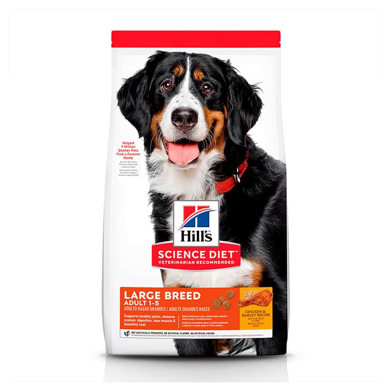 HILL´S SCIENCE DIET ADULT LARGE BREED CHICKEN & BARLEY RECIPE