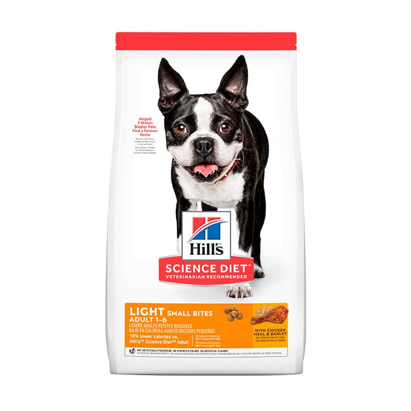 HILL´S SCIENCE DIET ADULT LIGHT SMALL BITES CANINO