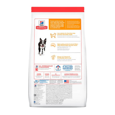 HILL&acute;S SCIENCE DIET ADULT LIGHT SMALL BITES CANINO
