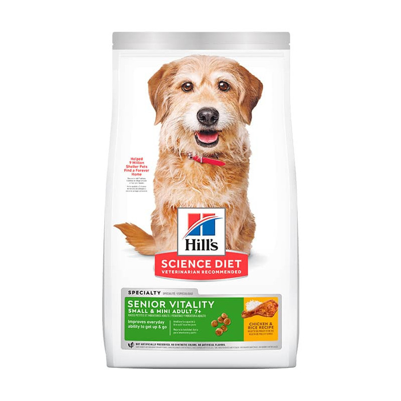 HILL´S SCIENCE DIET SENIOR VITALITY SMALL & MINI ADULT 7+