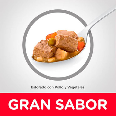 HILL&acute;S SCIENCE DIET PUPPY SAVORY STEW WITH CHICKEN VEGETABLES