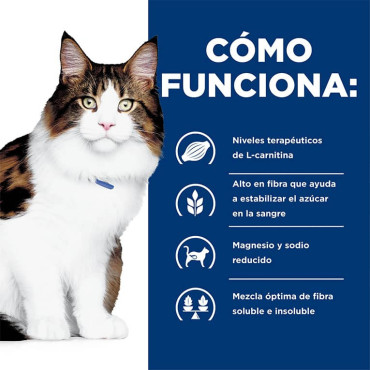 HILL´S PRESCRIPTION DIET W/D MULTI BENEFIT FELINO