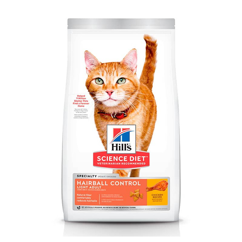 HILL´S SCIENCE DIET ADULT HAIRBALL CONTROL LIGHT