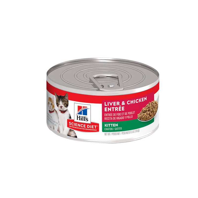 HILL´S SCIENCE DIET LATA KITTEN LIVER&CHICKEN ENTRÉE