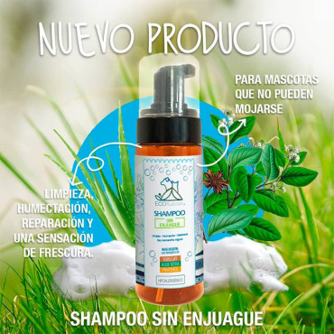 ECOAUSTRALIS SHAMPOO SIN ENJUAGUE QUILLAY ALOE Y PANTENOL