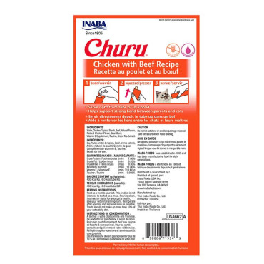 CIAO CHURU™ POLLO CON CARNE
