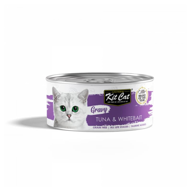 KIT CAT GRAVY TUNA&WHITEBAIT LATA