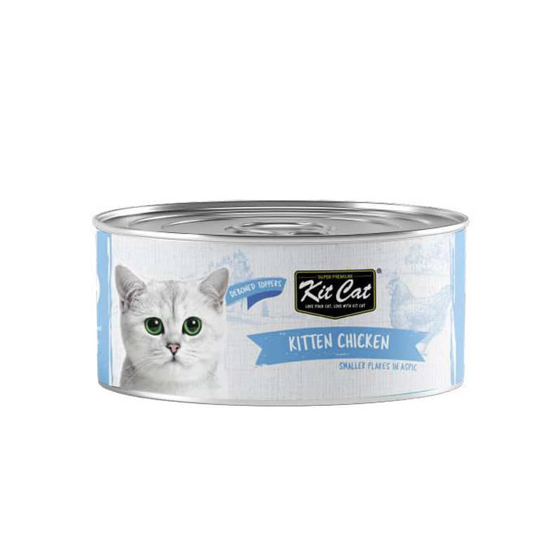 KIT CAT KITTEN CHICKEN FLAKES WITH ASPIC