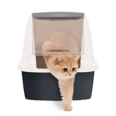 CATIT BA&Ntilde;O SANITARIO CUBIERTA GRIS CON AIRSIFT