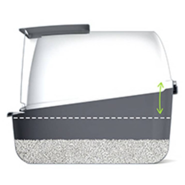 CATIT BAÑO SANITARIO CUBIERTA GRIS CON AIRSIFT