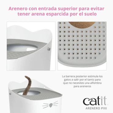 CATIT BAÑO PIXI PARA GATOS