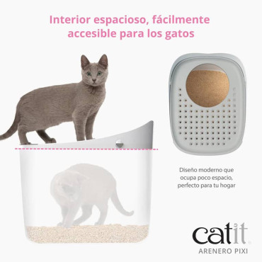 CATIT BAÑO PIXI PARA GATOS