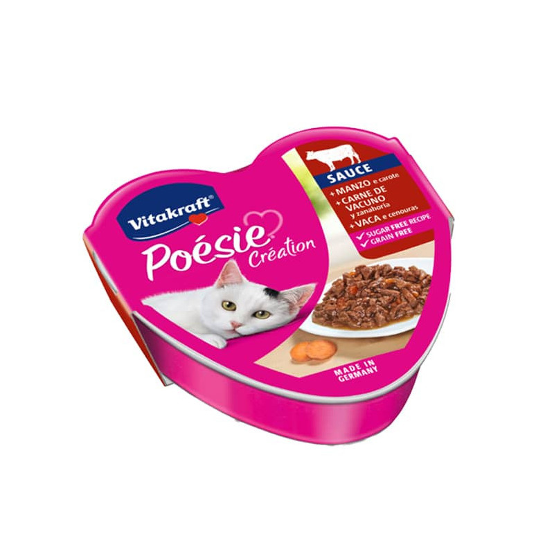 VITAKRAFT CAT POESIE CREATION - VACUNO