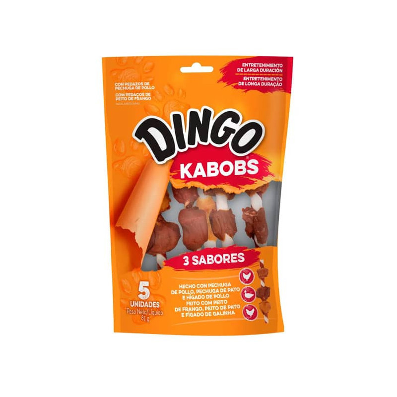 DINGO TRIPLE FLAVOR KABOB 5 PK