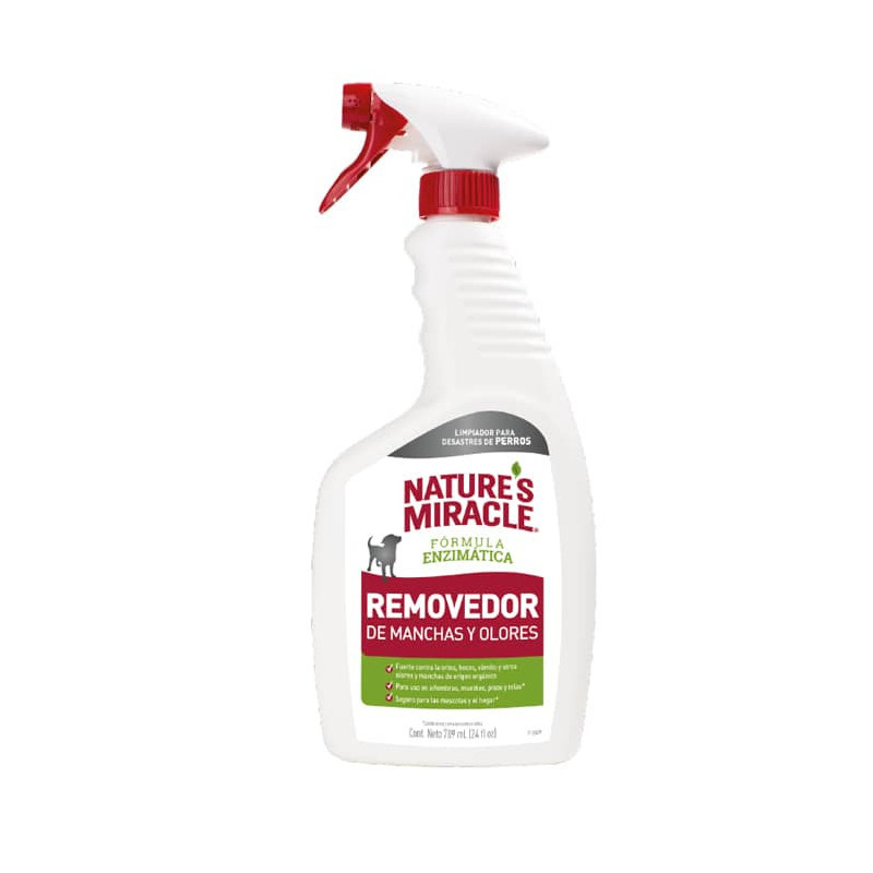 NATURE´S MIRACLE REMOVEDOR DE MANCHAS Y OLORES