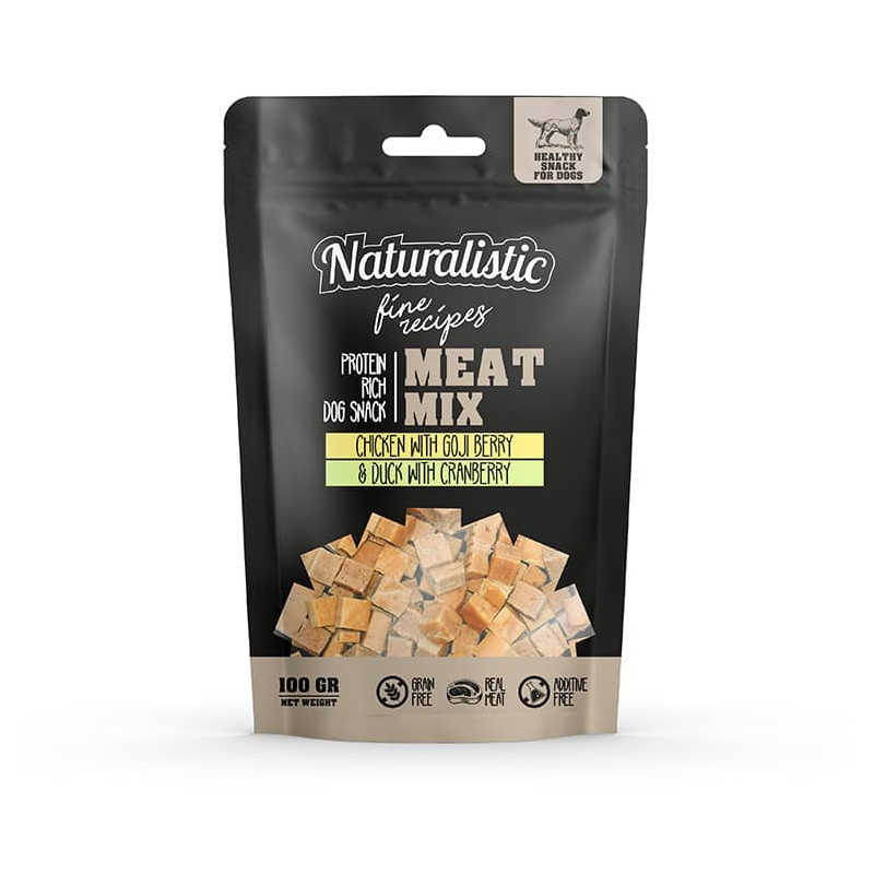 NATURALISTIC MEATMIX CHICKEN WITH GOJI BERRY & DUCK WITH CRANBERRY