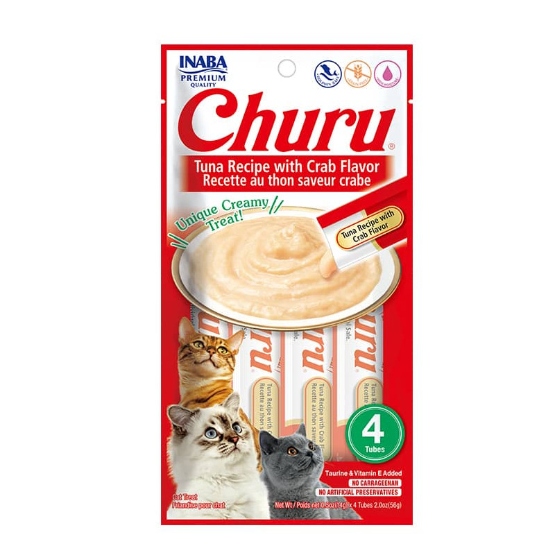 CIAO CHURU™ ATÚN Y CANGREJO