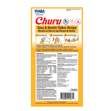 CIAO CHURU™ ATÚN Y HOJUELAS DE BONITO