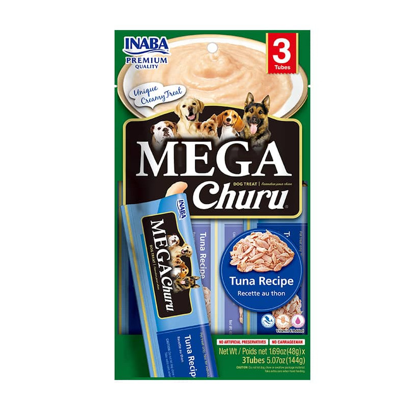 DOG MEGA CHURU™ 3PK - TUNA RECIPE