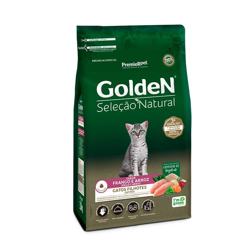 GOLDEN GATITOS POLLO Y ARROZ