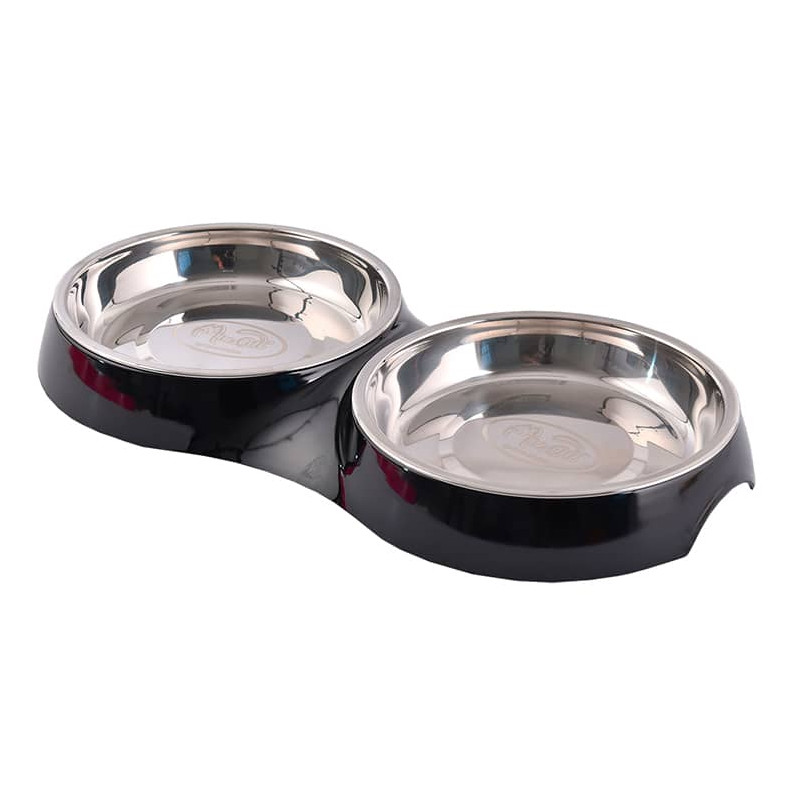 MASCAT PLATO DOBLE REDONDO PARA GATOS