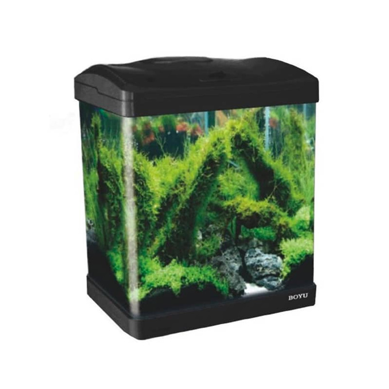 BOYU ACUARIO EC-400 LED + SISTEMA FILTRACIÓN, 40 LITROS