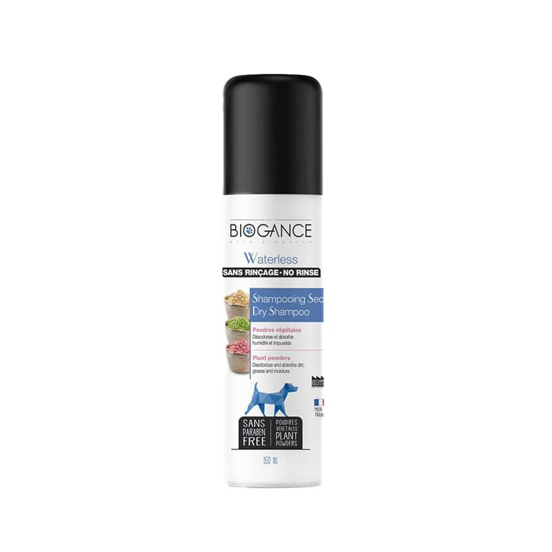 BIOGANCE WATERLESS DOG SHAMPOO 150 ml