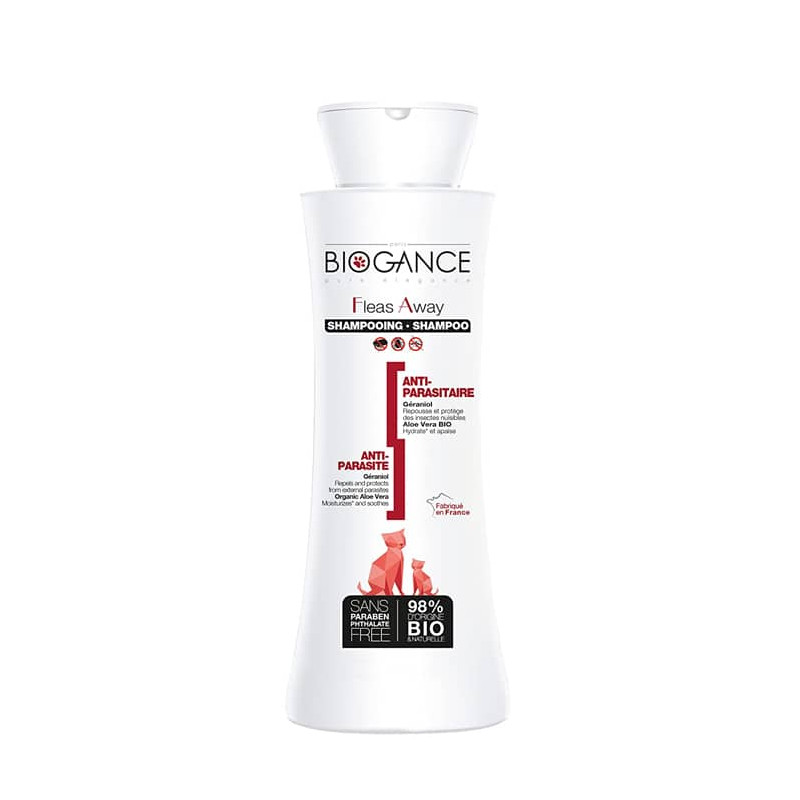 BIOGANCE FLEAS AWAY CAT SHAMPOO