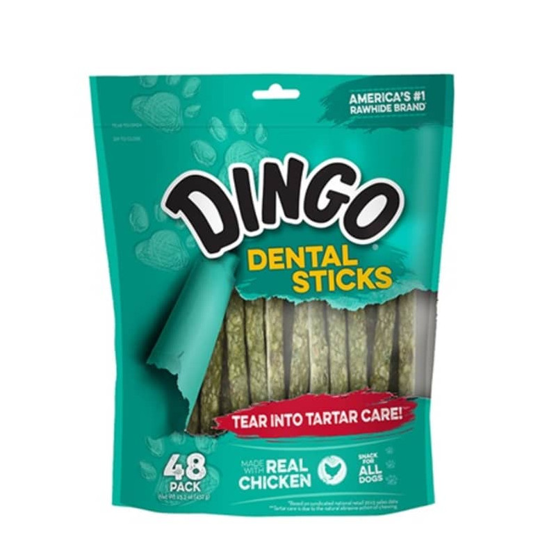 DINGO DENTAL MUNCHY STICKS 48 uds