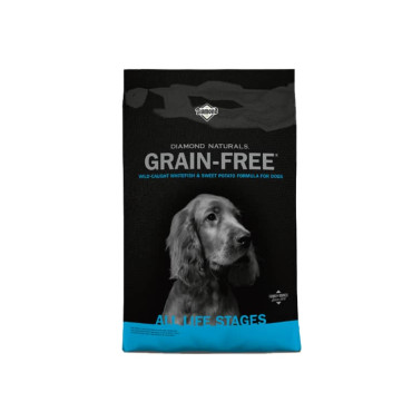DIAMOND NATURALS GRAIN FREE WHITE FISH & SWEET POTATO