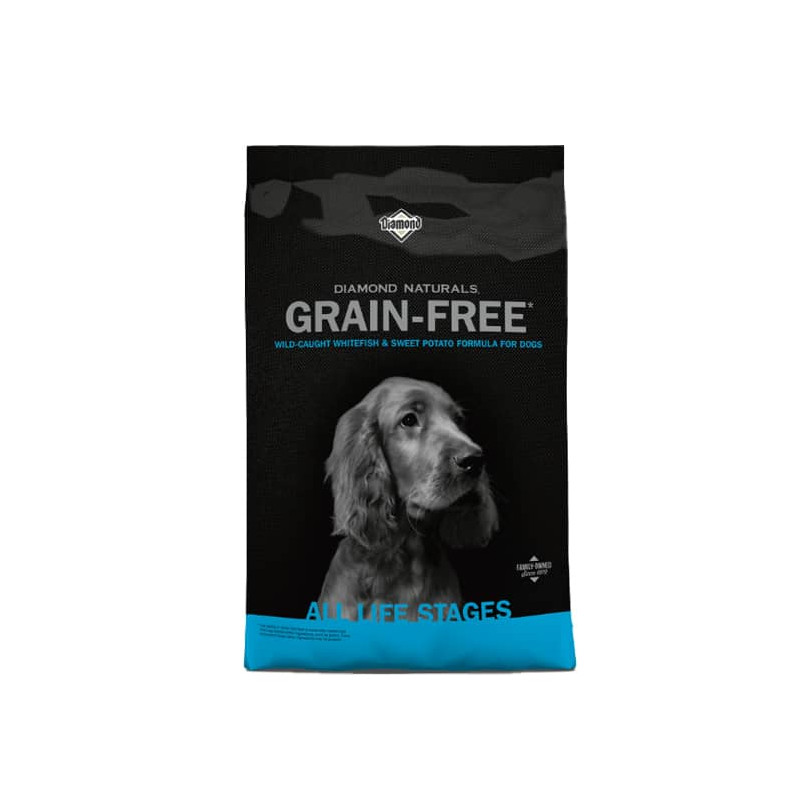 DIAMOND NATURALS GRAIN FREE WHITE FISH & SWEET POTATO