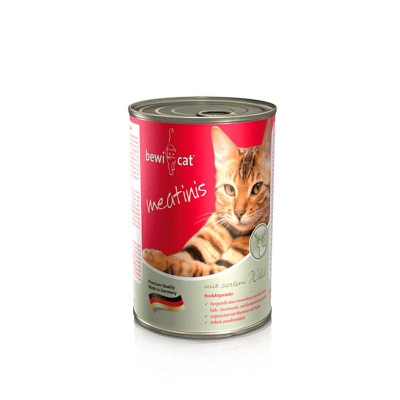 BEWI CAT MEATINIS VENADO LATA 400 g