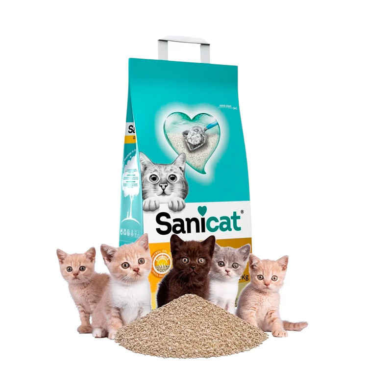 SANICAT CLUMPING ARENA PARA GATOS