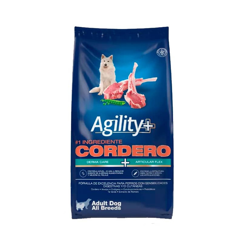 AGILITY+ ADULT DOG ALL BREEDS - CORDERO
