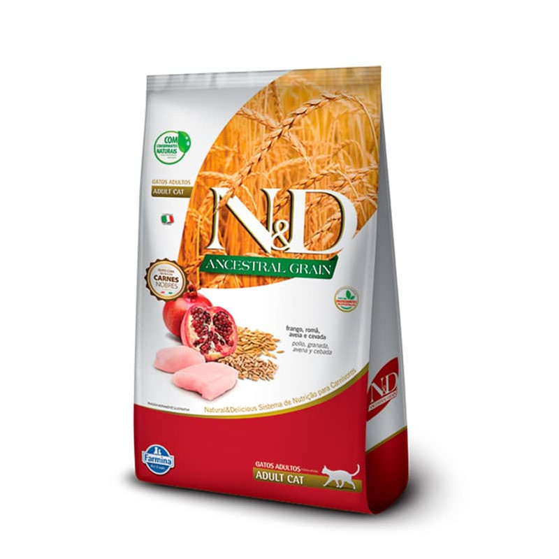 N&D ANCESTRAL GRAIN FELINE ADULT - FRANGO