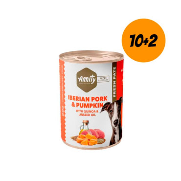 AMITY IBERIAN PORK AND PUMPKIN - DOG WET FOOD