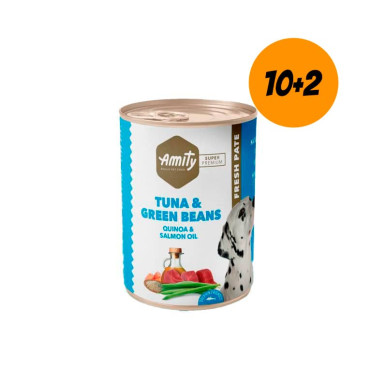 AMITY TUNA AND GREEN BEAS - DOG WET FOOD