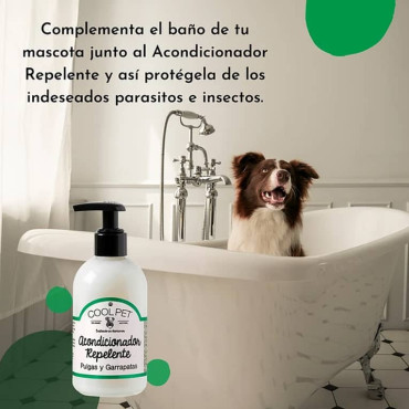 COOLPET ACONDICIONADOR REPELENTE - PULGAS Y  GARRAPATAS