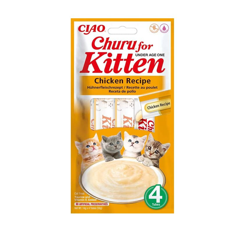 CIAO CHURU™ FOR KITTENS - CHICKEN RECIPE