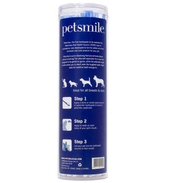 PETSMILE APLICADORES PASTA DE DIENTES