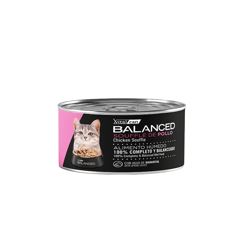 BALANCED SOUFFLÉ DE POLLO - GATO CACHORRO 85 G
