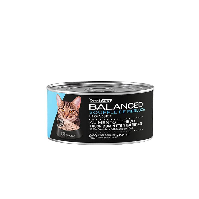 BALANCED SOUFFLÉ DE MERLUZA - GATO ADULTO