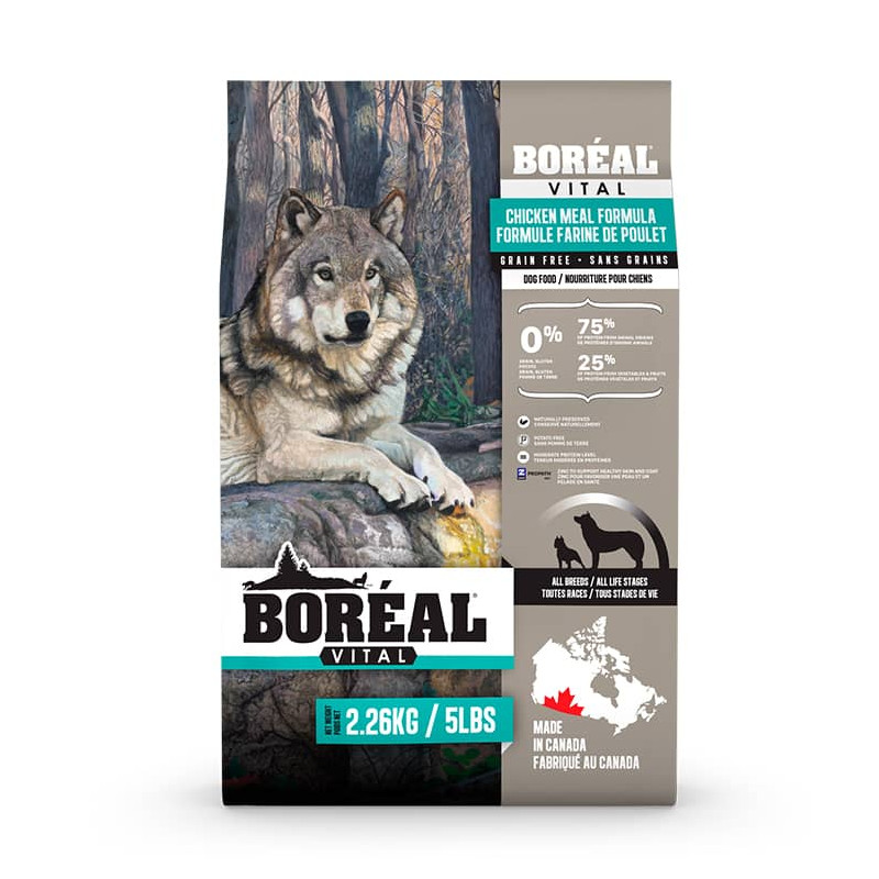 BORÉAL VITAL ALL BREED CHICKEN MEAL - GRAIN FREE