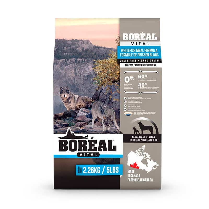 BORÉAL VITAL ALL BREED WHITEFISH - GRAIN FREE