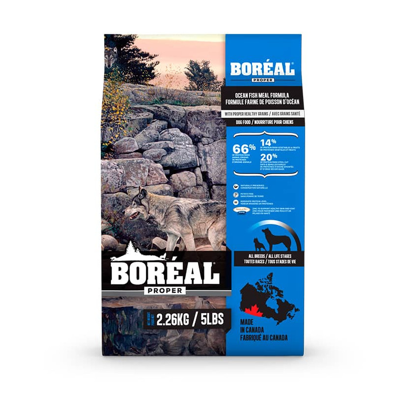 BORÉAL PROPER OCEAN FISH - LOW CARB GRAINS