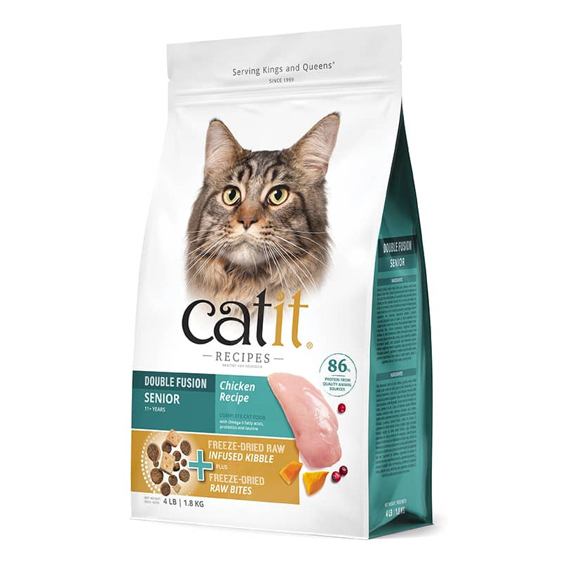 CATIT RECIPES DOUBLE FUSION SENIOR - CHICKEN RECIPE 1,8kg